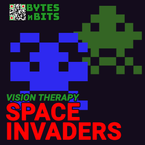Space Invaders for Vision Therapy