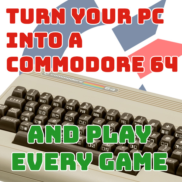 Setup VICE Commodore 64 emulator