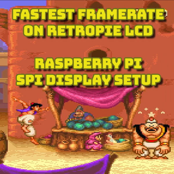 RetroPie fastest LCD frame rate
