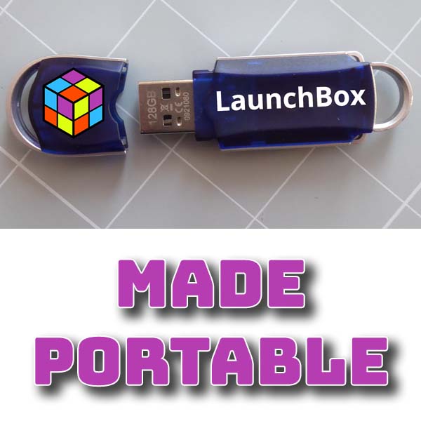 Make LaunchBox portable