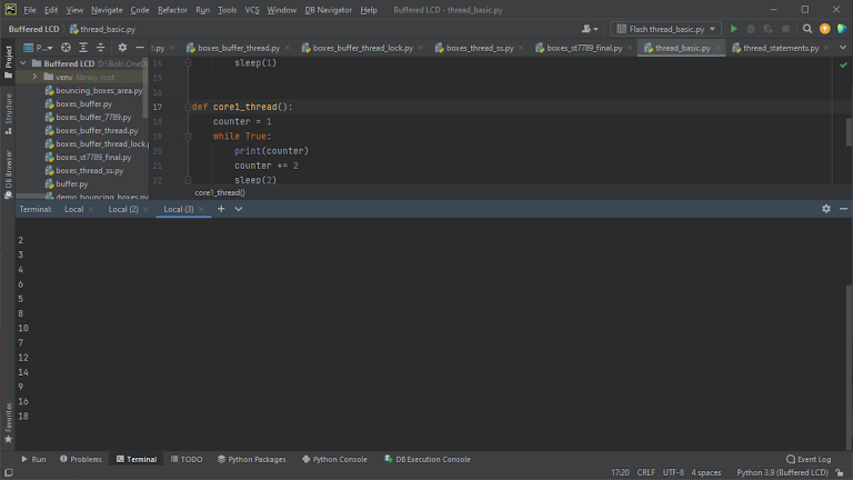 Multi Thread Coding on the Raspberry Pi Pico in Micropython – Bytes N Bits