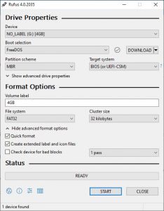 Native DOS Gaming with Sound – FreeDOS + SBEMU on a portable USB drive ...