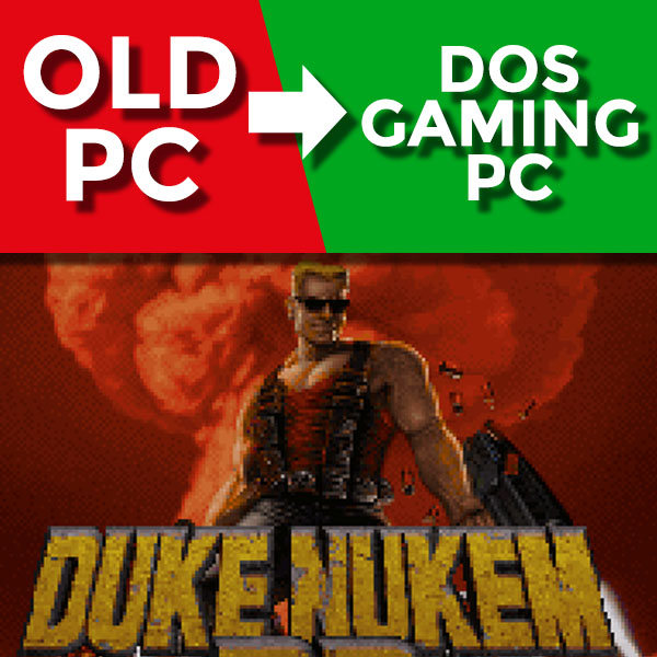 Turn old pc into a DOS gaming PC