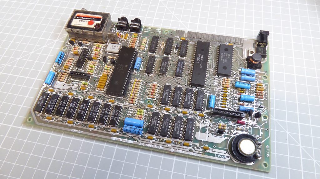 Cleaned ZX Spectrum Motherboard