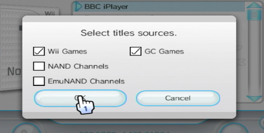 select wii and gc games
