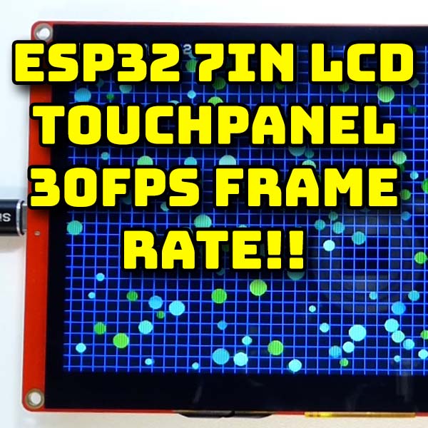 Elecrow ESP32 7in touchscreen