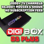 DigiBox D3 Plus Android TV box