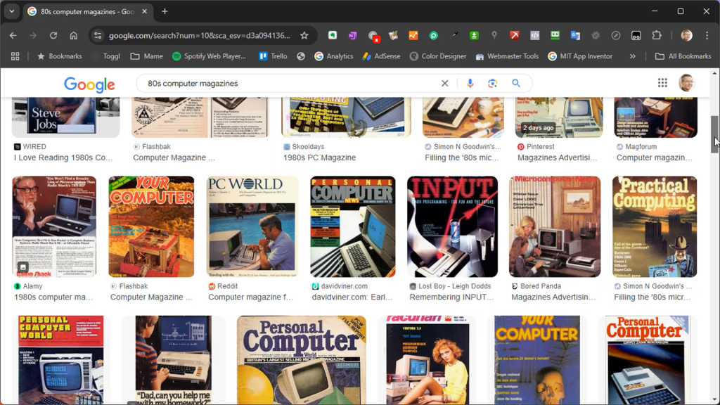 80s computer magazines