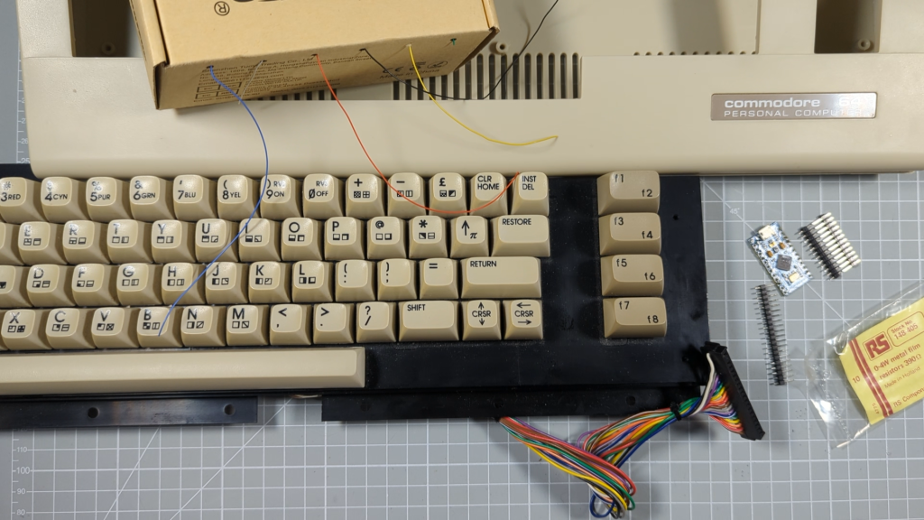 C64 USB keyboard parts