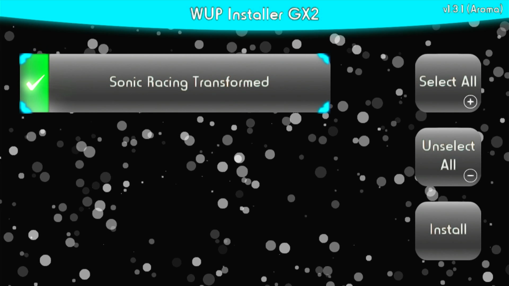 WiiU WUP Installer GX2