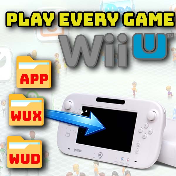 Play WiiU games from backup files
