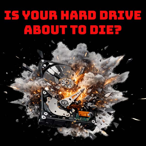 Is your hard drive about to die