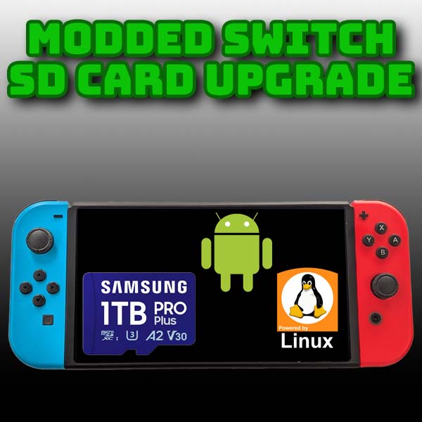 Nintendo Switch SD card upgrade